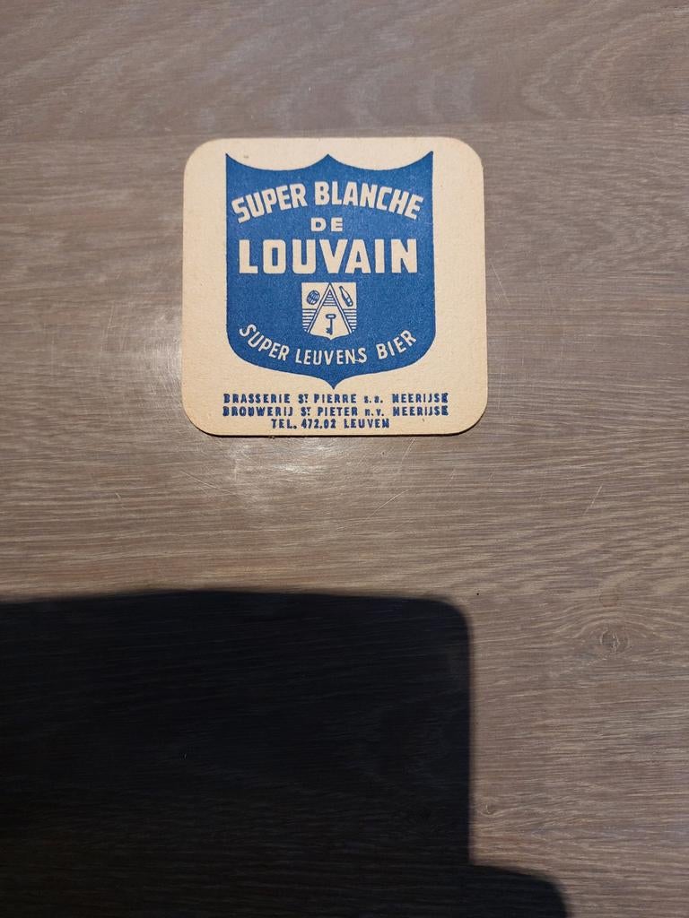 Oud bierviltje brouwerij Lootvoet Overijse, Verzamelen, Ophalen of Verzenden