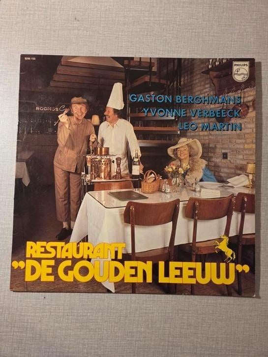 Gaston Berghmans, Yvonne Verbeeck, Leo Martin., Ophalen of Verzenden, Zo goed als nieuw