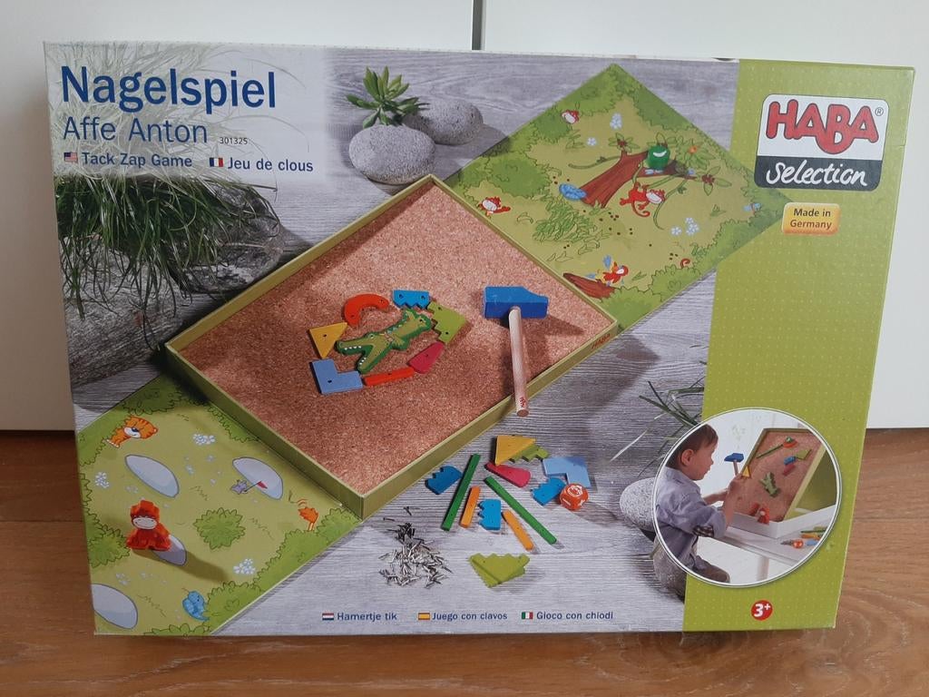 Haba hamertje tik Aap Anton (Nagelspiel), Ophalen of Verzenden, Gebruikt