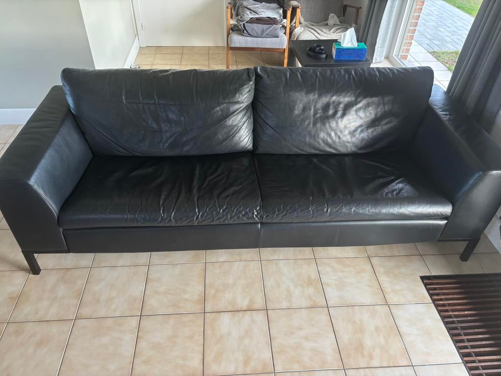 Lederen 3 zit, Ophalen, Zo goed als nieuw