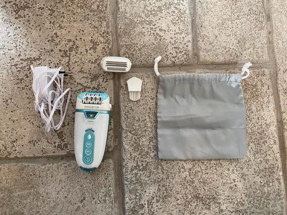 Rowenta pijnloos scheermes, Elektronische apparatuur, Ophalen of Verzenden, Gebruikt, Scheren en Epileren