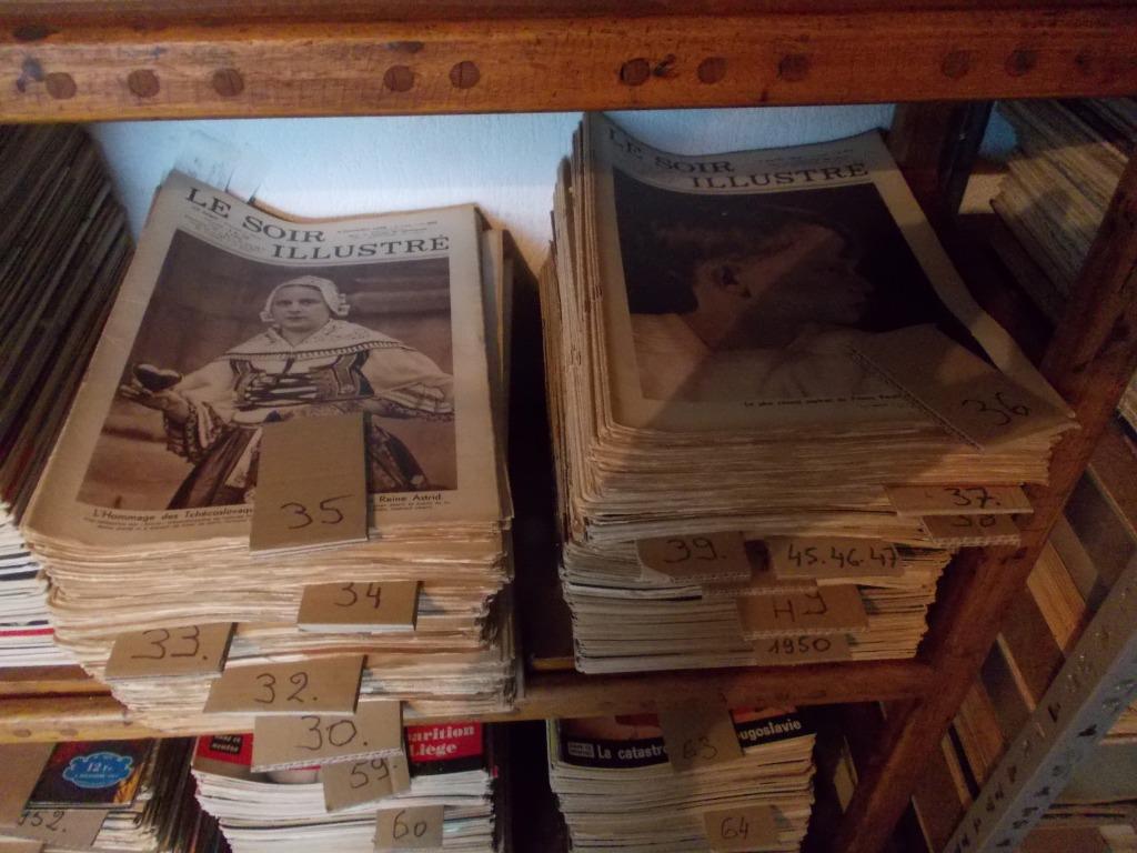 LOT 1200 MAGAZINE SOIR ILLUSTRE 1930 - 1972, Livres, Enlèvement, Utilisé, Europe