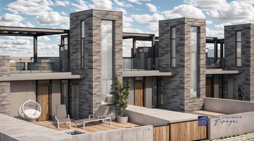 bungalow neuf à vendre en espagne, Spanje, 2 kamers, Landelijk, Appartement