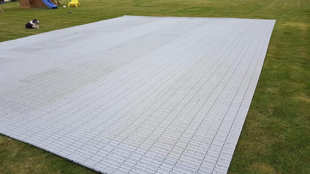 Tentvloer pvc 100m² te koop, Ophalen