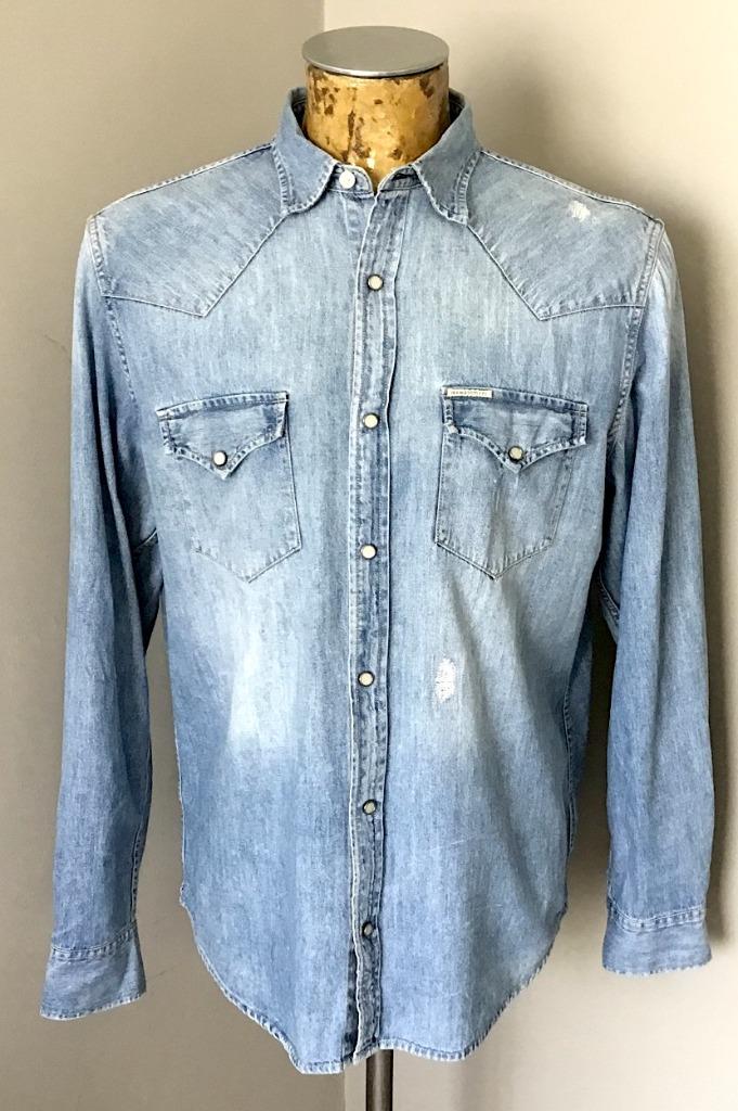 hemd jeans Ralph Lauren, Kleding | Heren, Overhemden, Blauw, Nieuw, Ophalen of Verzenden, Polo Ralph Lauren