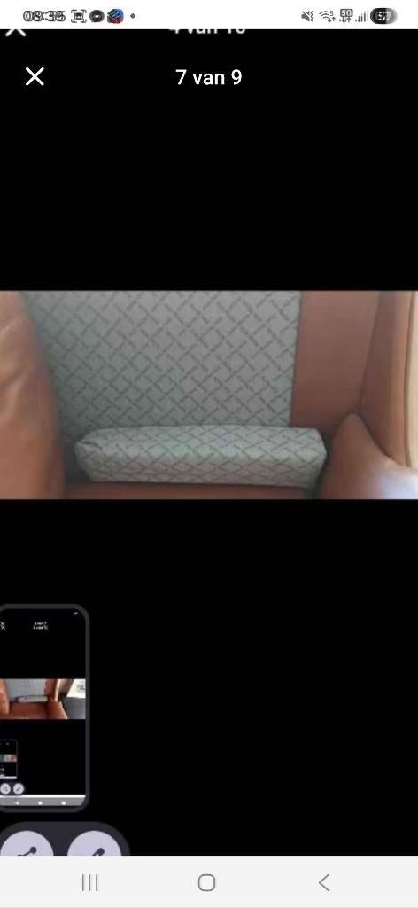 Jean Roche zetels echt leder niets aan, Neuf, Banc droit, Enlèvement, Deux personnes