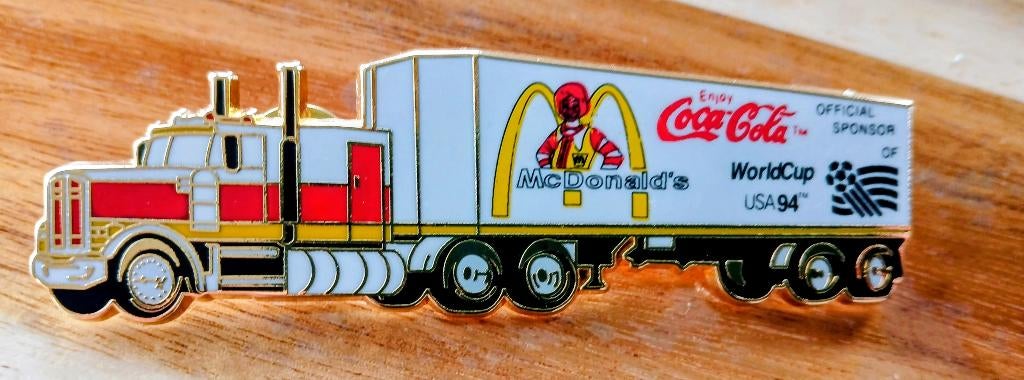 Truck world cup usa 94 mc donald's, Collections, Enlèvement ou Envoi, Comme neuf, Autres types
