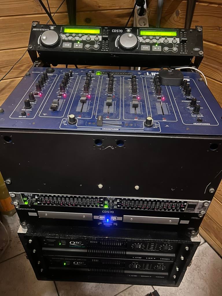 Complete muziek installatie, Ophalen, Zo goed als nieuw, Speakers