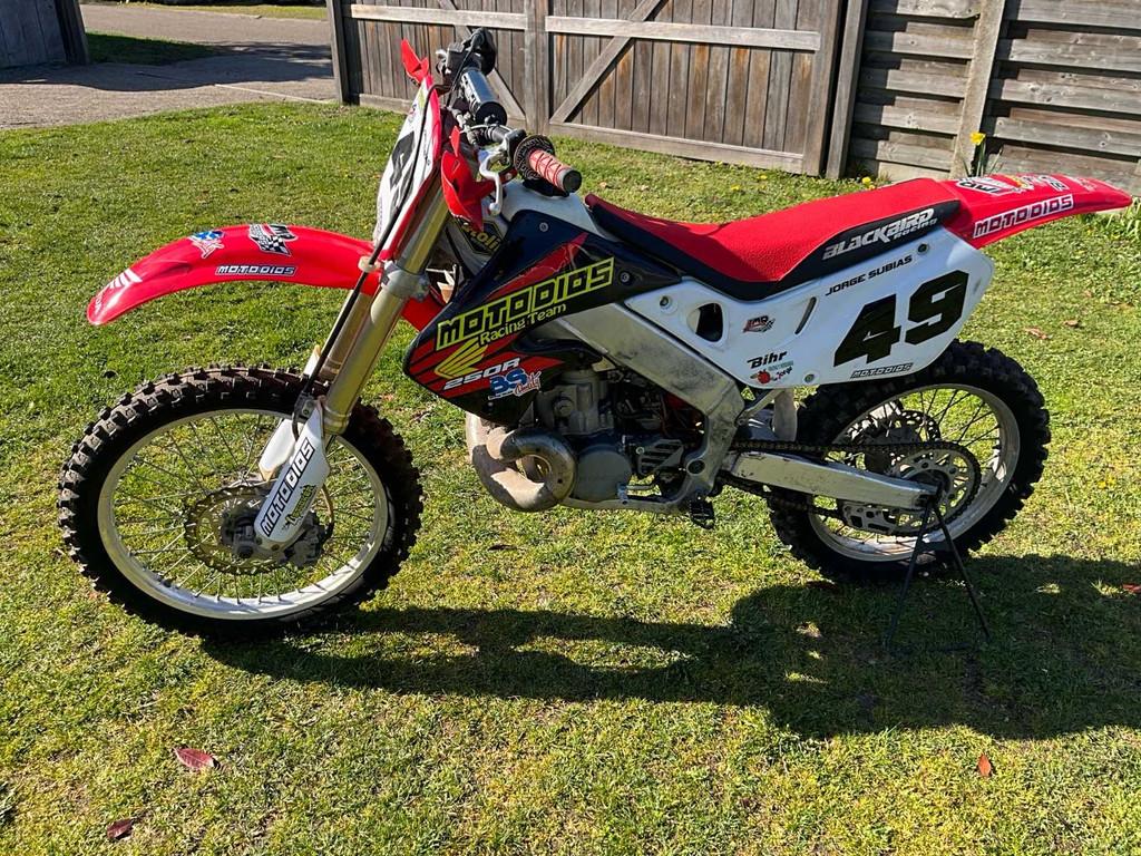 Honda CR250 moto tout-terrain 1997, Entreprise, Autre