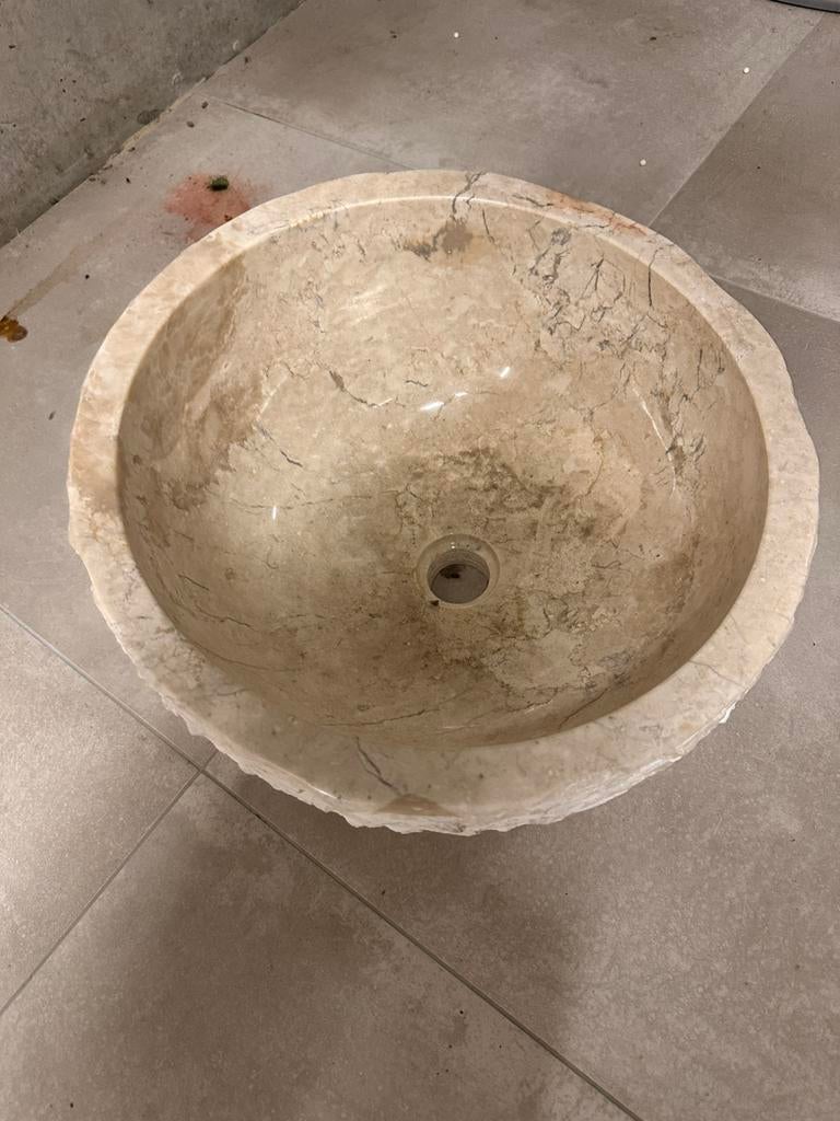 Stene gootsteen, Doe-het-zelf en Bouw, Sanitair, Ophalen, Steen