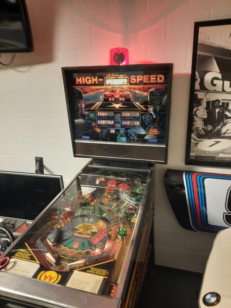 Flipperkast High speed, Verzamelen, Automaten | Flipperkasten, Ophalen, Flipperkast