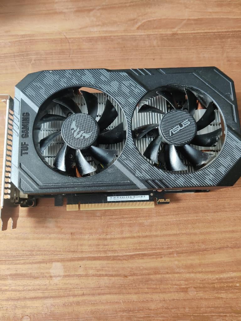 Asus4GB D6 GTX 1650 TUF OC P-GAMING, Computers en Software, Videokaarten, Ophalen, Gebruikt, Nvidia, HDMI