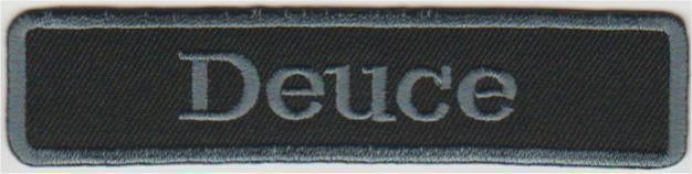 Harley Davidson Deuce stoffen opstrijk patch embleem #2, Verzenden, Nieuw