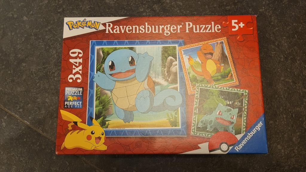 Puzzel pokemon 349, Ophalen