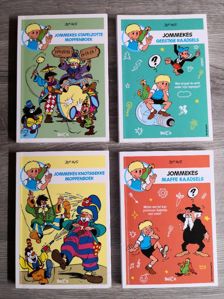 Lotje Jommeke's moppen en raadsel mini boekjes, Boeken, Ophalen