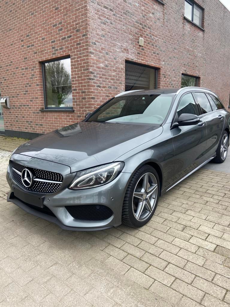 Mercedes-Benz C220d AMG-line, Auto's, Achterwielaandrijving, 4 cilinders, 5 deurs, Particulier