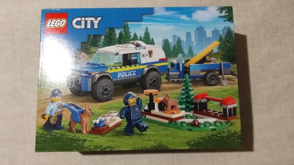 Lego City 60369 – Mobiele training voor politiehonden, Enfants & Bébés, Jouets | Duplo & Lego, Neuf, Lego, Ensemble complet, Enlèvement ou Envoi