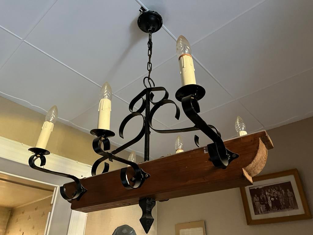 Lustre, Enlèvement, Comme neuf, Bois