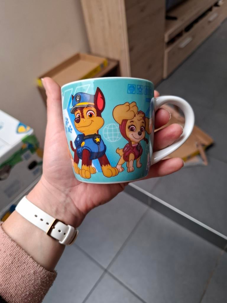 Stenen mok paw patrol, Ophalen of Verzenden