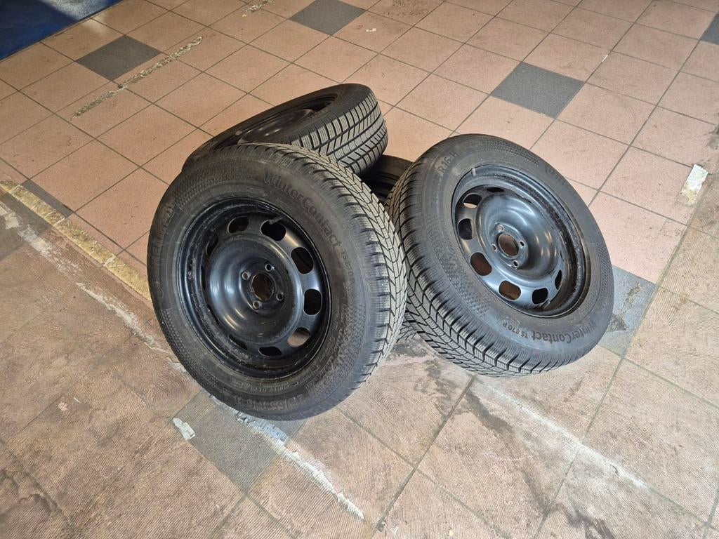 JANTES&PNEUS HIVER CONTINENTAL 215/65R16 PEUGEOT 2008, Autos : Pièces & Accessoires, Pneus & Jantes, Pneus et Jantes, 16 pouces