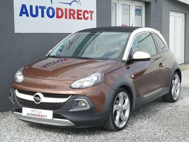 Opel Adam Rocks 1.2i Open Air / Cuir, Airco, PDC, Jantes 18', Autos, Opel, 50 kW, Beige, Entreprise, Boîte manuelle