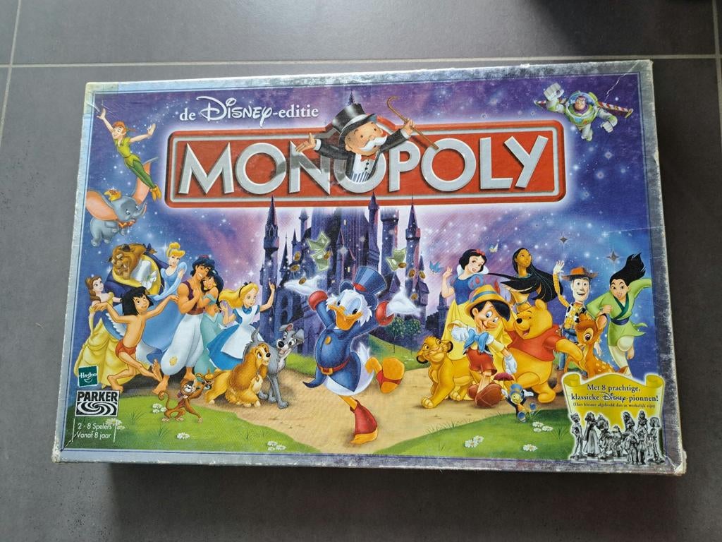 Monopoly disney 2002, Hobby en Vrije tijd, Gezelschapsspellen | Bordspellen, Ophalen of Verzenden