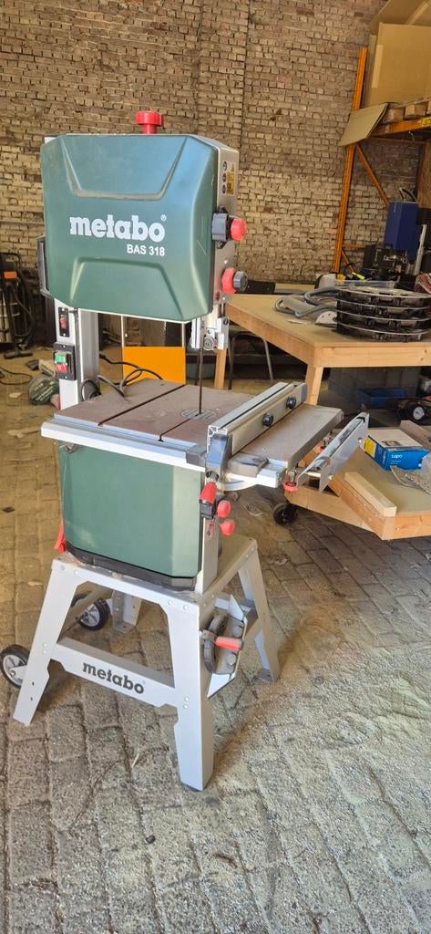 Metabo Lintzaag Bas 318, Ophalen