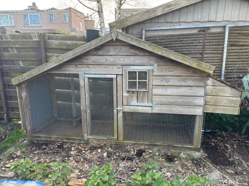 Kippenhok, Dieren en Toebehoren, Pluimvee | Toebehoren, Ophalen, Gebruikt, Kippenhok of Kippenren