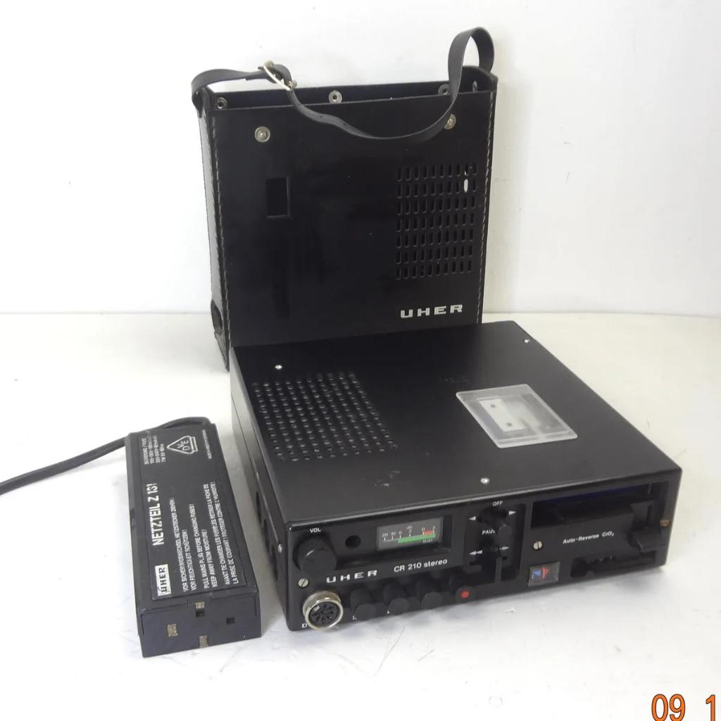 Uher cr210 cassette recorder, Ophalen of Verzenden, Bandrecorder