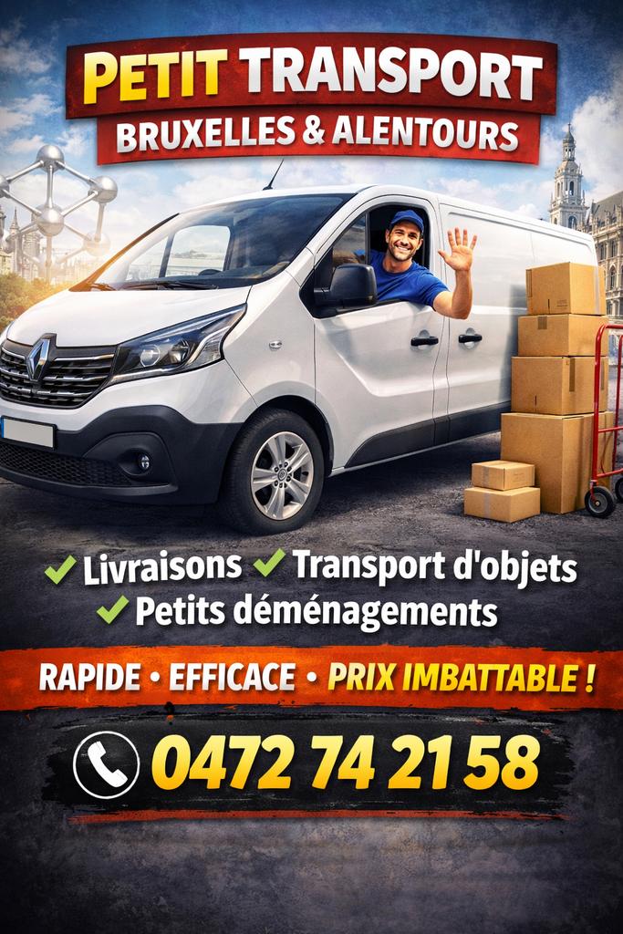 Klein vervoer — Brussel en omgeving, Tickets en Kaartjes, Twee personen, Overige typen