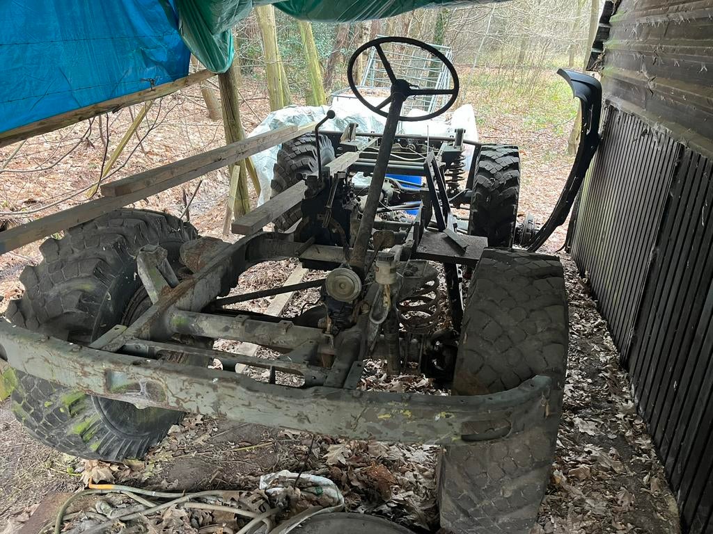 Mercedes Unimog 404 chassis, Enlèvement, Utilisé