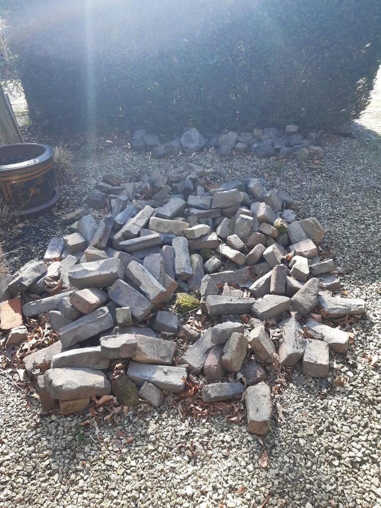 klinkers, Tuin en Terras, Ophalen, Gebruikt