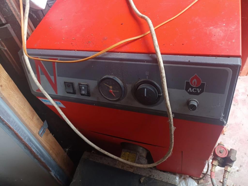 Mazoutketel ACV, Ophalen