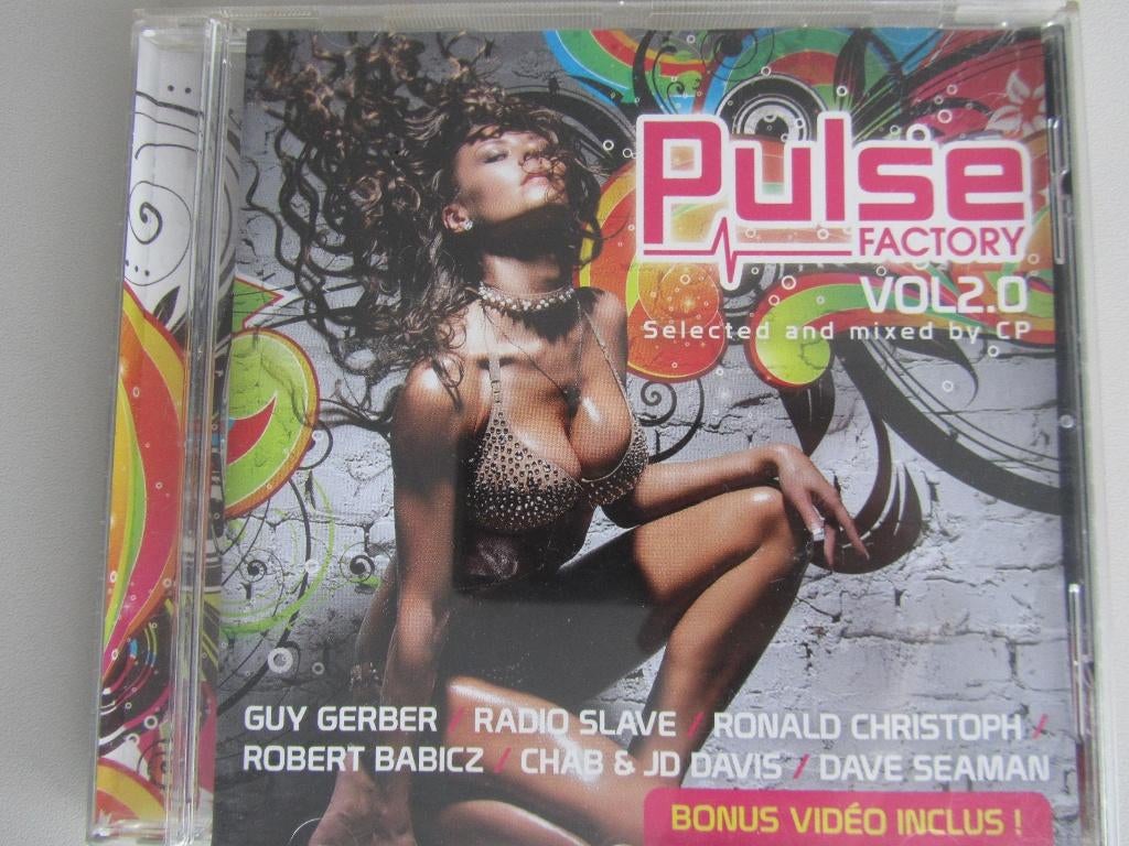 CD PULSE FACTORY VOL2.0 (18 titres mixés par CP), CD & DVD, CD | Dance & House, Enlèvement ou Envoi, Utilisé, Techno ou Trance