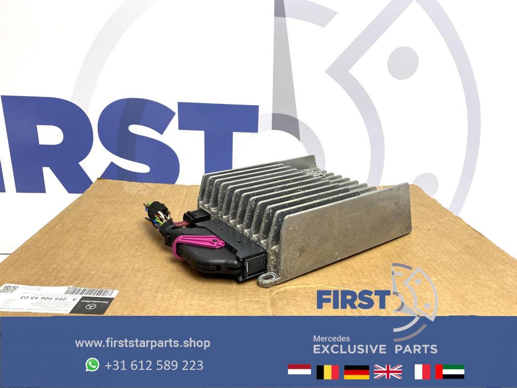 A2129002401 HARMAN BECKER VERSTERKER Mercedes Benz E KLASSE, Auto diversen, Autoradio's, Ophalen of Verzenden, -, -, -