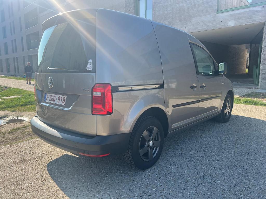 Volkswagen caddy 2.0 TDI automaat, Auto's, Automaat, Stof, Caddy Combi, Diesel