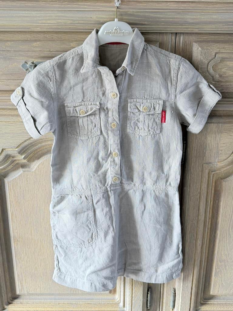 Nouvelle robe d'été en lin (128), Enfants & Bébés, Vêtements enfant | Taille 128, Enlèvement, Neuf, Fille, Robe ou Jupe