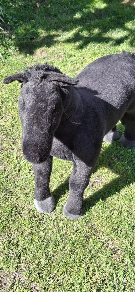 Speelgoed paard, Ophalen