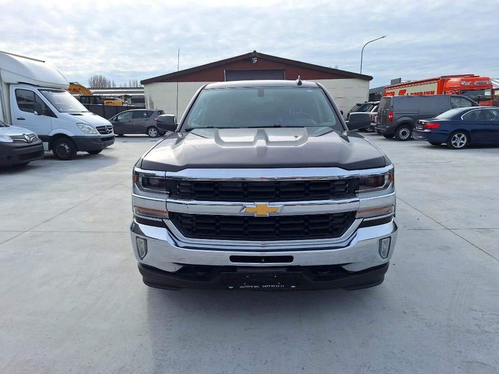 Chevrolet Silverado 5.3L EcoTec3 V8  | Automaat | 89dkm, Auto's, Automaat, Achterwielaandrijving, Zwart, Leder