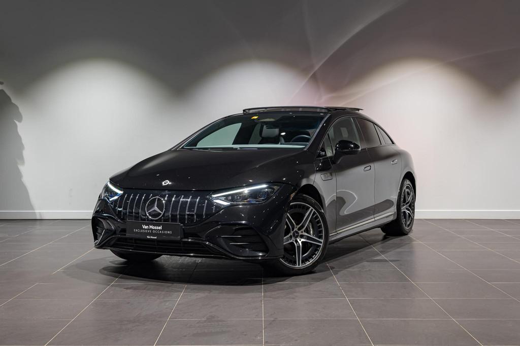 Mercedes-Benz EQE 43 AMG 4MATIC PANO+ DIGITAL LIGHT+ PTS+ AM, Automaat, 4 deurs, Stof, Gebruikt