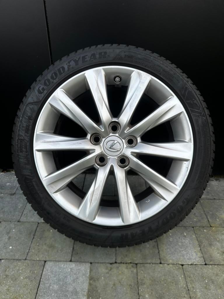 Banden met velgen Lexus IS300h - Goodyear All Season, Auto-onderdelen, Banden en Velgen, Ophalen, 17 inch, All Season, Banden en Velgen