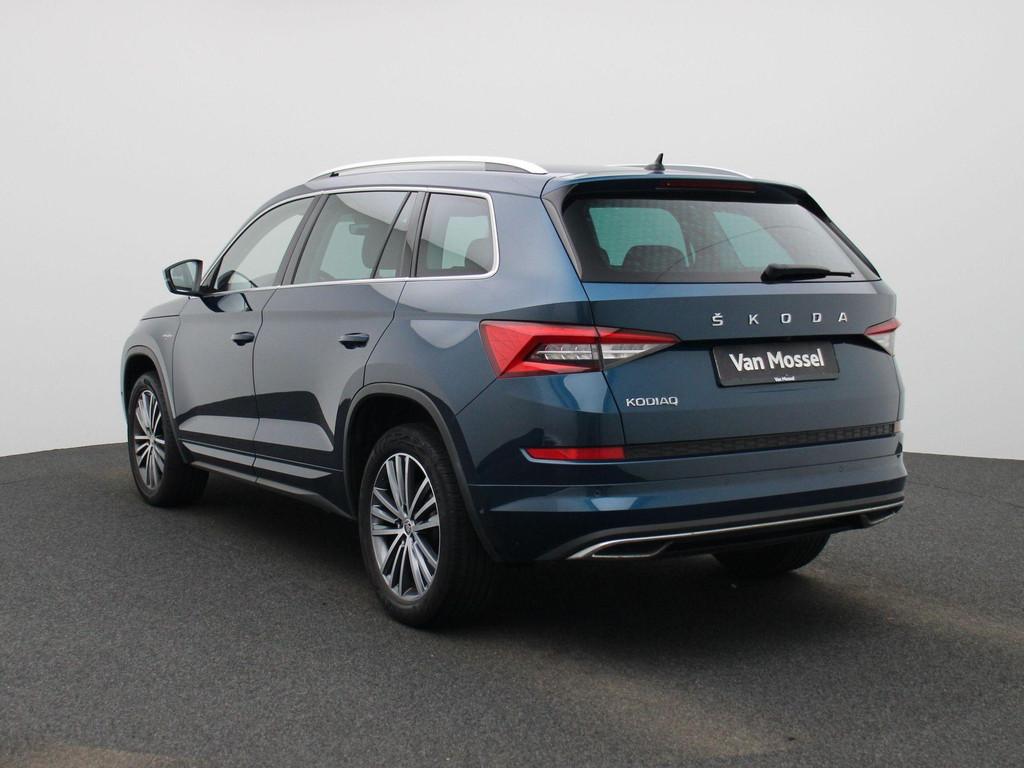 Skoda Kodiaq 2.0 CRTDI 110kW DSG7 L&K verwarmde zetels | Car, Auto's, Stof, 4 cilinders, Blauw, 146 g/km