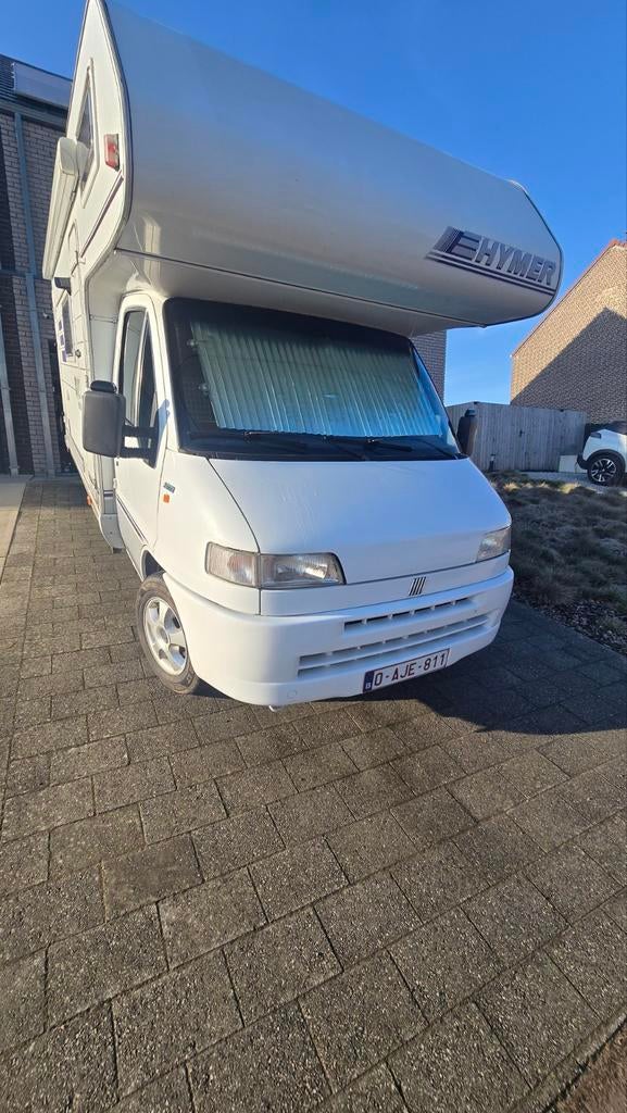 Camp Hymer 145 000 km 2.5TDI entièrement rénové, Caravanes & Camping, Télévision, Particulier, Hymer, Chauffage annulaire