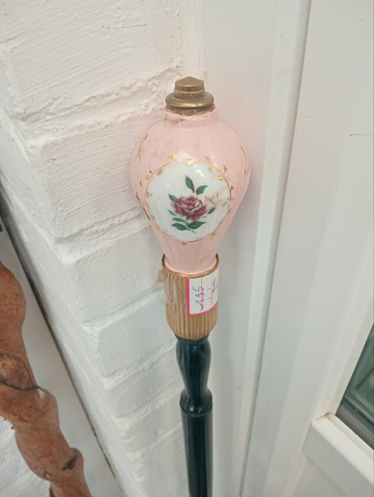 Porseleinen wandelstok, Ophalen of Verzenden