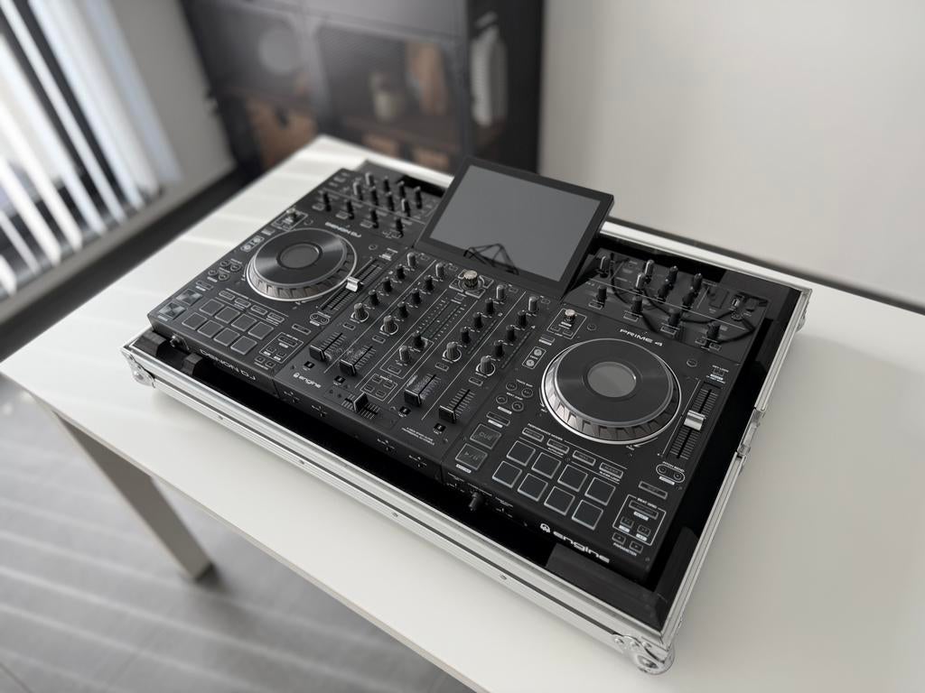 Denon DJ Prime 4 – volledig werkend + Odyssey flightcase, Muziek en Instrumenten, Ophalen, Gebruikt, Dj-set, Denon