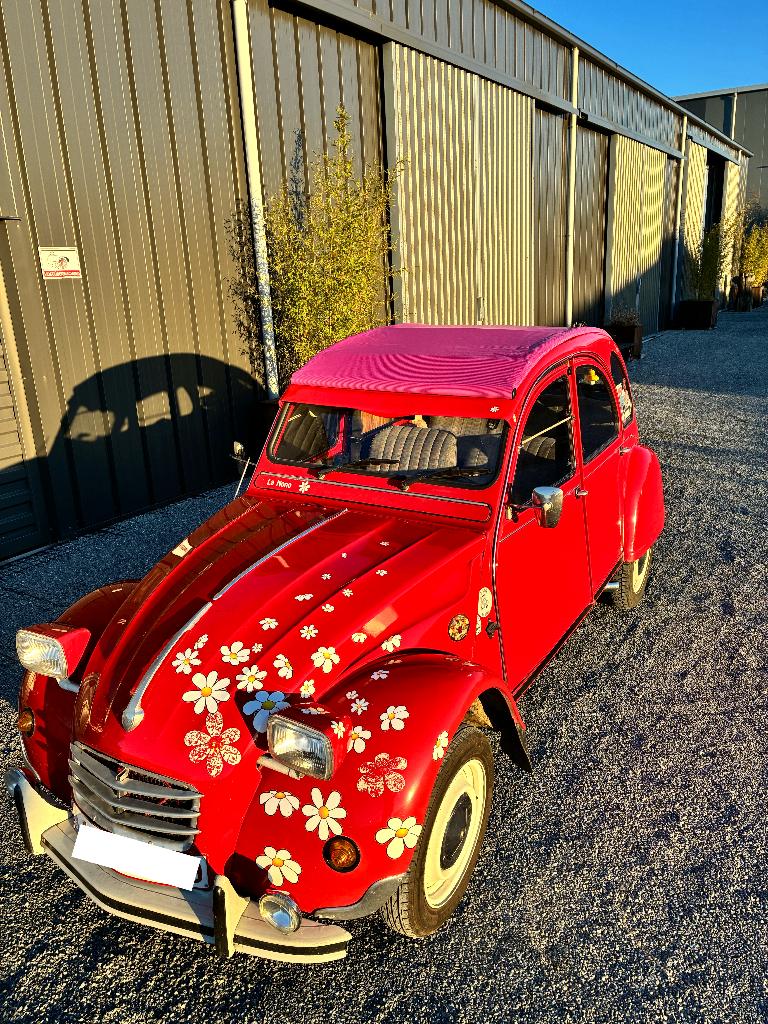 2cv Citroen Oldtimer Flower power 2pk Ente top, Auto's, Citroën, 2CV, Particulier, Te koop, Benzine
