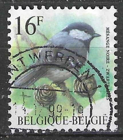 Belgique 1999 - Yvert/OBP 2804 - Buzin - Black Tit (ST), Envoi, Affranchi, Oblitéré, Véhicules