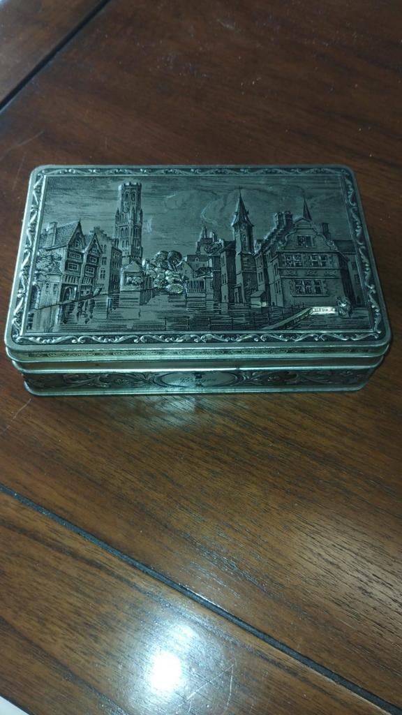 Oude blikken doos Brugge in perfecte staat, Verzamelen, Ophalen
