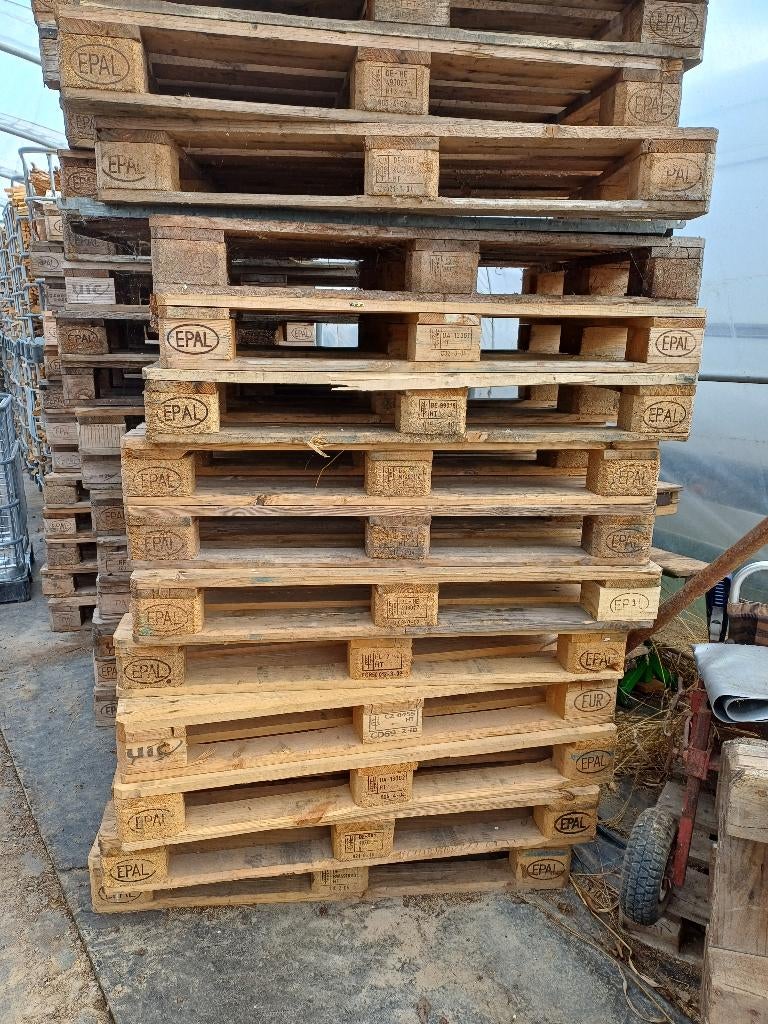 euro palletten, Ophalen, Zo goed als nieuw, Pallet