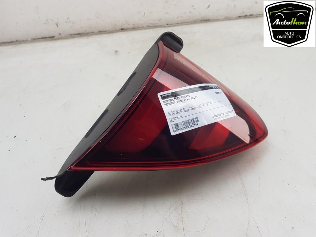 ACHTERLICHT RECHTS Peugeot 2008 (CU) (|9814757280|), Auto-onderdelen, Gebruikt, Peugeot